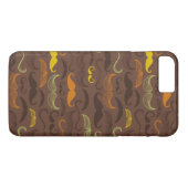 Mustache patroon, retro stijl 5 Case-Mate iPhone case (Achterkant (Horizontaal))