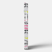 Mustache patroon, retro-stijl Case-Mate iPhone case (Achterkant / Links)