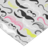 Mustache patroon, retro-stijl tafelkleed (Gekanteld)