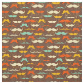 Mustache patroon stof (Swatch)