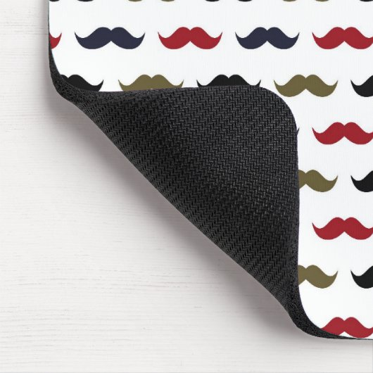 Mustache Pattern Muismat (Hoek)