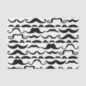 Mustache Pattern Tissuepapier (Voorkant)