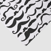 Mustache Pattern Tissuepapier (Detail)