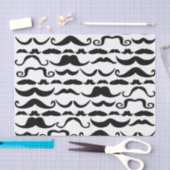 Mustache Pattern Tissuepapier (Craft)