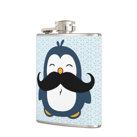 Mustache Penguin Heupfles (Links)