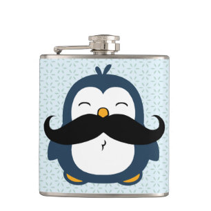 Mustache Penguin Heupfles