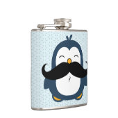 Mustache Penguin Heupfles (Rechts)