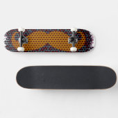 Mustache persoonlijk skateboard (Horizontaal)