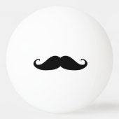 Mustache pingpongbal (Achterkant)