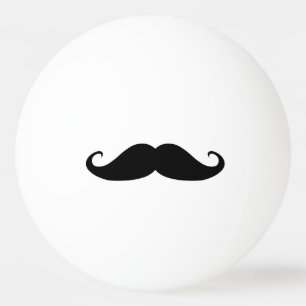 Mustache pingpongbal