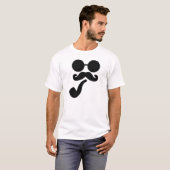 Mustache Pipe T-Shirt (Voorkant volledig)