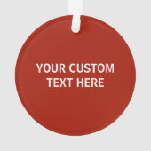 Mustache Pride aangepast ornament (achterkant)