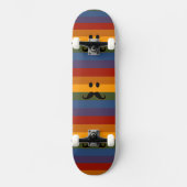 Mustache Pride aangepaste skateboard (Voorkant)