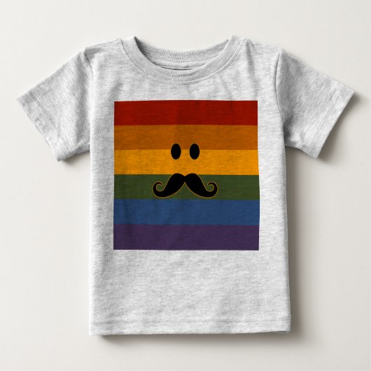 Mustache Pride shirten & jassen (Voorkant)