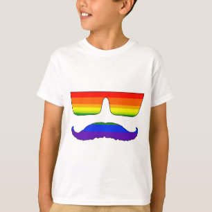 Mustache pride t-shirt
