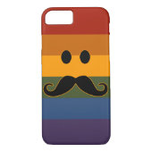 Mustache Pride-telefoonkwesties Case-Mate iPhone Case (Achterkant)