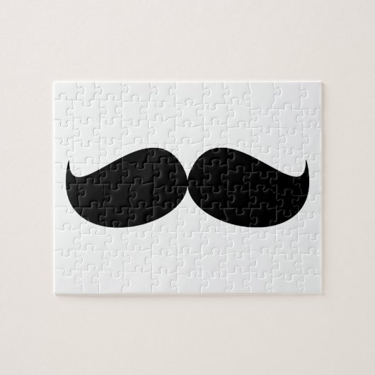 Mustache Puzzle Legpuzzel (Horizontaal)