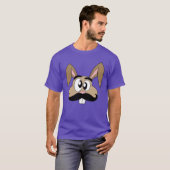 Mustache Rabbit T-shirt (Voorkant volledig)