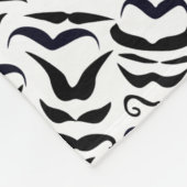  Mustache Respecteert het stadionpatroon Fleece Deken (Hoek)