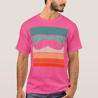 Mustache Retro Style 20 T-shirt