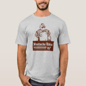 Mustache Ride T-shirt (Voorkant)