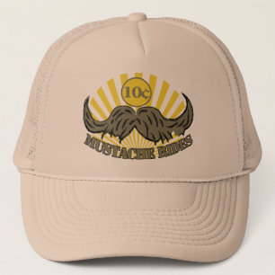 Mustache ride trucker pet