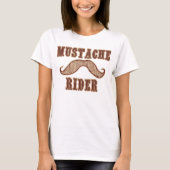 Mustache Rider T-shirt (Voorkant)
