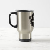 Mustache Rider Travel Mug Reisbeker (Links)