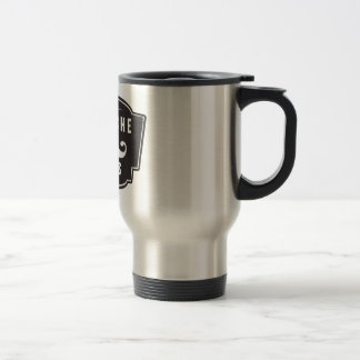 Mustache Rider Travel Mug Reisbeker