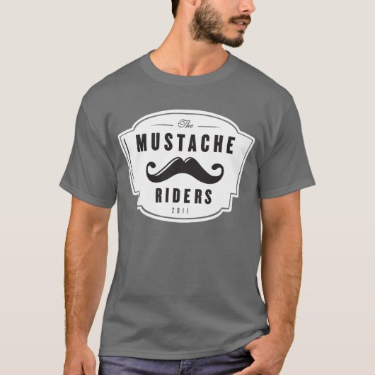 Mustache Riders 2011 T-Shirt (Voorkant)