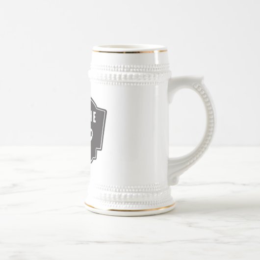 Mustache Riders Beer Stein Bierpul (Rechts)