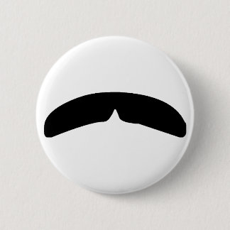   Mustache Ronde Button 5,7 Cm