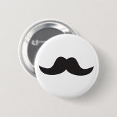 Mustache Ronde Button 5,7 Cm (Voorkant /achterkant)