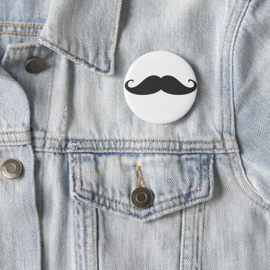 Mustache Ronde Button 5,7 Cm (In situ)