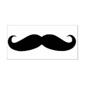 Mustache Rubber Art Stamp Rubberstempel (Afrduk)