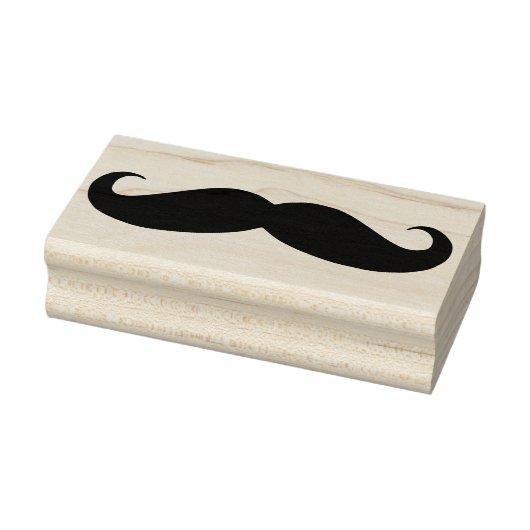 Mustache Rubber Art Stamp Rubberstempel (Stempel)