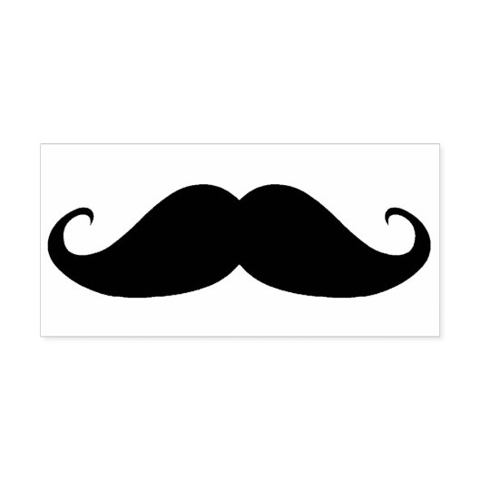  Mustache Rubber Art Stamp Rubberstempel (Afrduk)