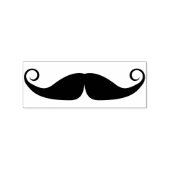 Mustache Rubberstempel (Afrduk)