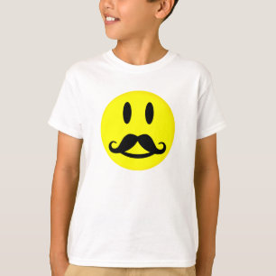 Mustache shirt - kies stijl, pas aan
