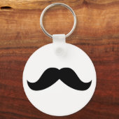 Mustache Sleutelhanger (Voorkant)