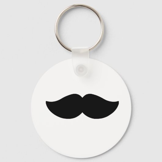 Mustache Sleutelhanger (Voorkant)