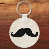 Mustache Sleutelhanger (Voorkant)