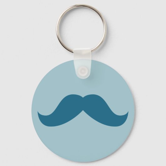 Mustache Sleutelhanger (Voorkant)