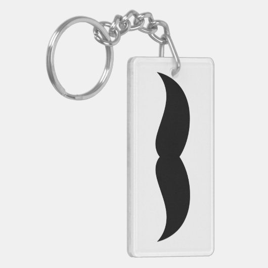 Mustache Sleutelhanger (Voorkant Links)