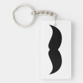 Mustache Sleutelhanger (Voorkant)