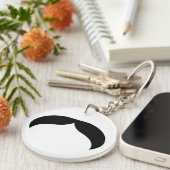 Mustache Sleutelhanger (Voorkant Rechts)
