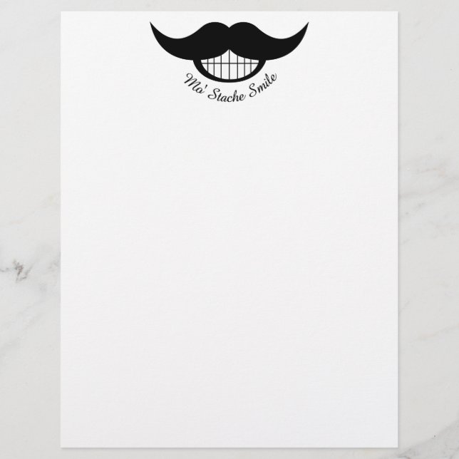 Mustache Smile (Voorkant)