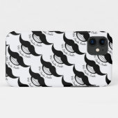 Mustache Smile Case-Mate iPhone Case (Achterkant (horizontaal))