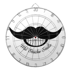 Mustache Smile Dartbord