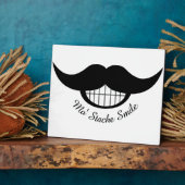Mustache Smile Fotoplaat (Zijkant)